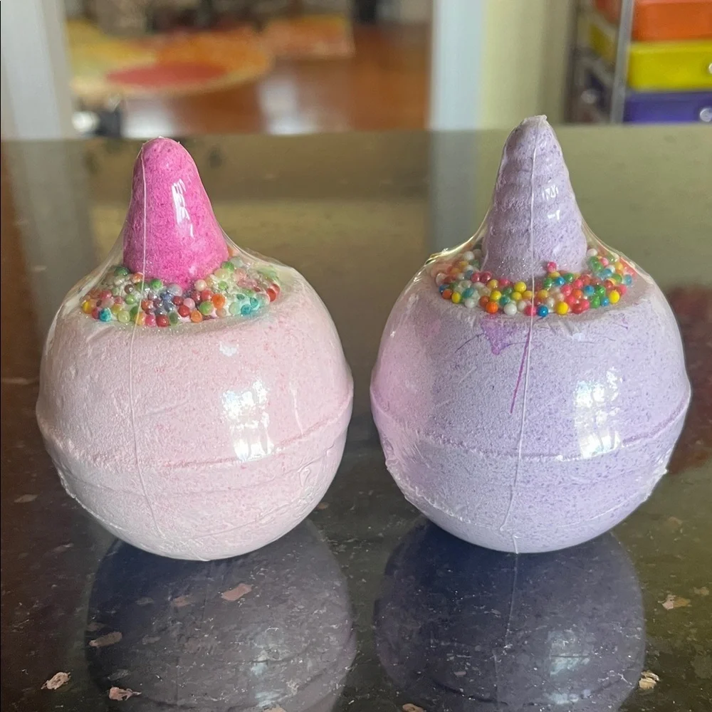 Unicorn Bath Bomb Duo - Pink & Lavender